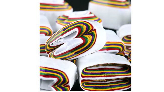 Mouth Coils Rainbow - Regenbogen Mundspiralen