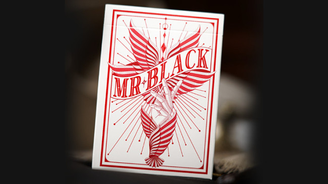 Mr. Black V2 (Red) - Pokerdeck