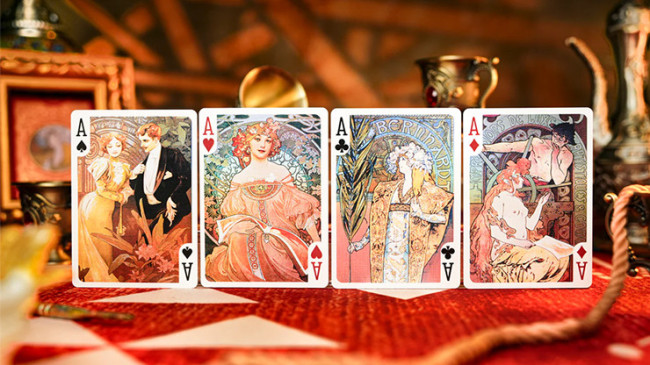 Mucha Standard by 52 MUSÉE - Pokerdeck