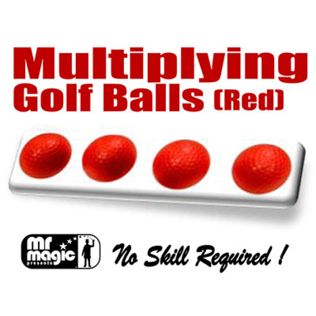 Multiplying Golf Balls (Red) by Mr. Magic