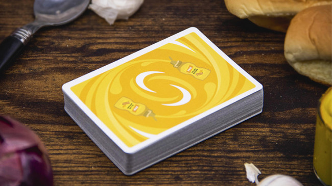 Mustard Playing Cards by Fast Food - Senf Pokerdeck