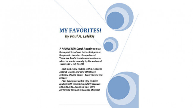 My Favorites! by Paul A. Lelekis - eBook - DOWNLOAD