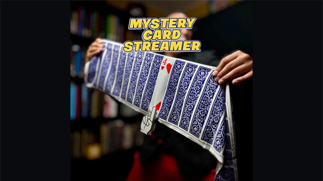 Mystery Card Streamer (Blue 4 of Hearts) by PlayTime Magic DEFMA Mystery Card Streamer (Blue 4 of Hearts) by PlayTime Magic DEFMA