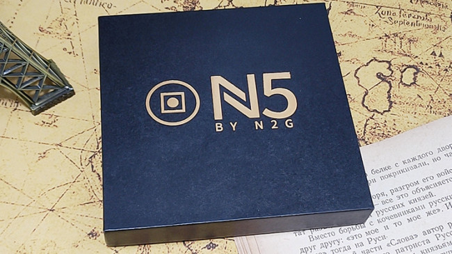 N5 BLACK Coin Set by N2G - Chinesische Münze verwandelt sich - Münztrick