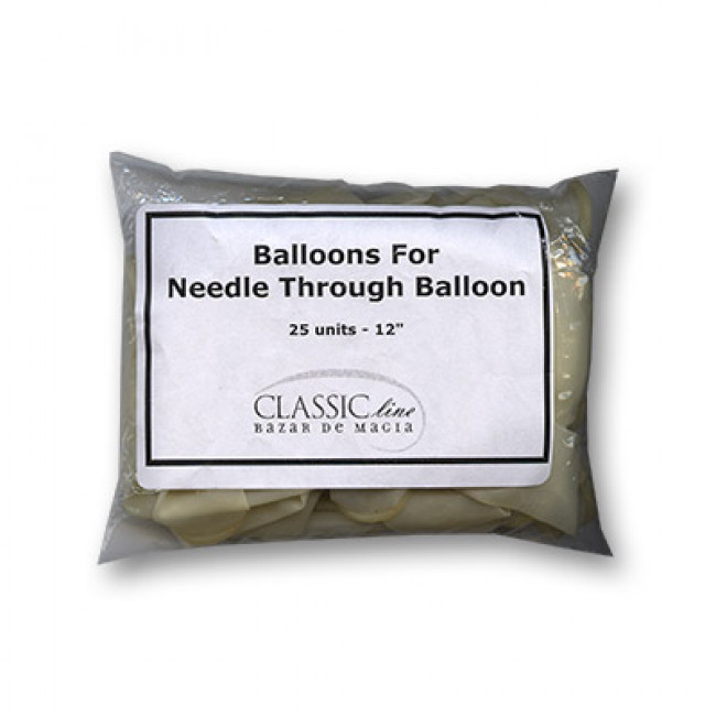 Nadel durch Ballon - 25 Ersatzballons - Needle through Balloon Refill by Bazar de Magia