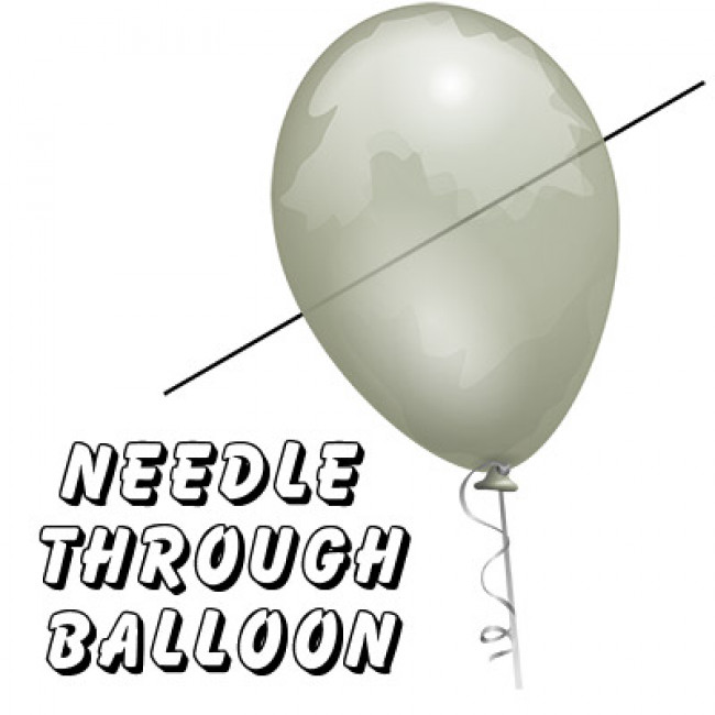 Nadel durch Ballon Professionell - 10 Ersatzballons - Needle through Balloon Professional Refill by Bazar de Magia