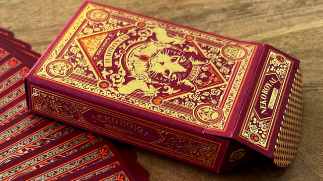 Neko Royal Red - Pokerdeck