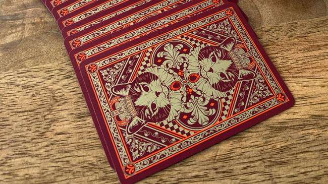 Neko Royal Red - Pokerdeck