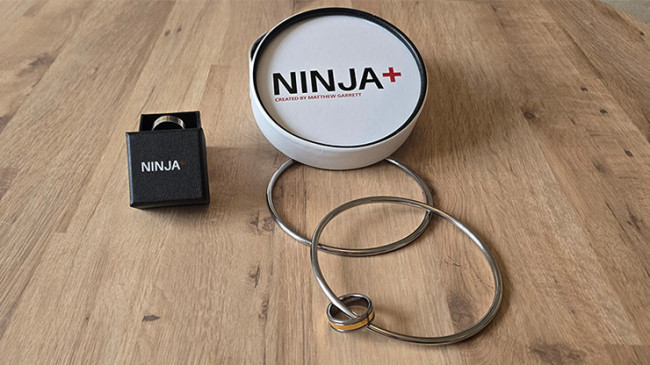 Ninja+ Deluxe SILVER (Gimmicks & Online Instruction) by Matthew Garrett