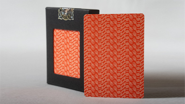 No Borders Edition 2 Crown Back (Red) by Joker and the Thief - Pokerdeck