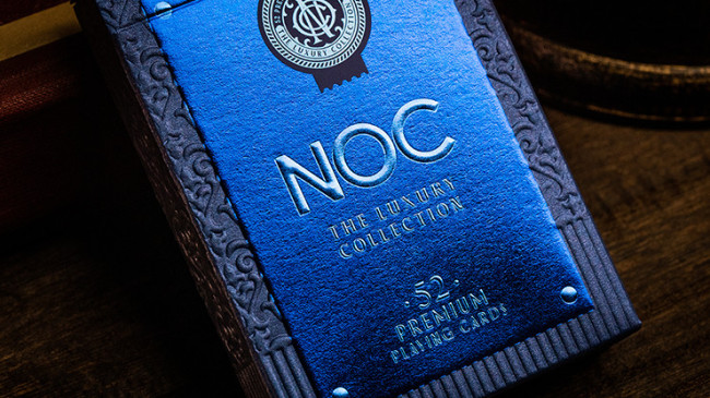 NOC (Blue) The Luxury Collection by Riffle Shuffle x The House of - Pokerdeck