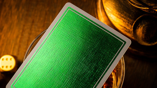 NOC (Green) The Luxury Collection by Riffle Shuffle x The House of - Pokerdeck
