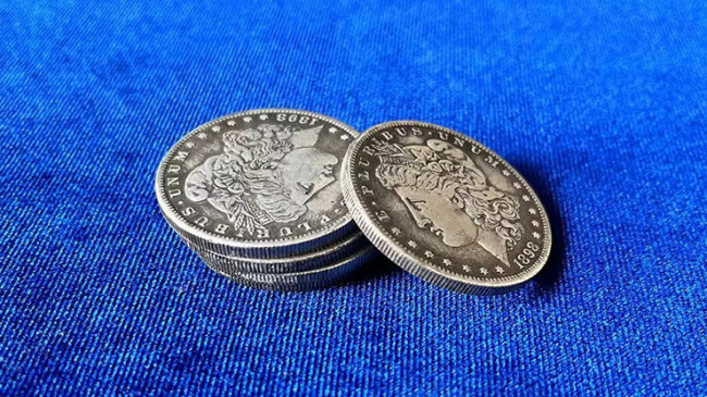 NORMAL MORGAN COIN (5 Dollar Sized Replica Coins) by N2G