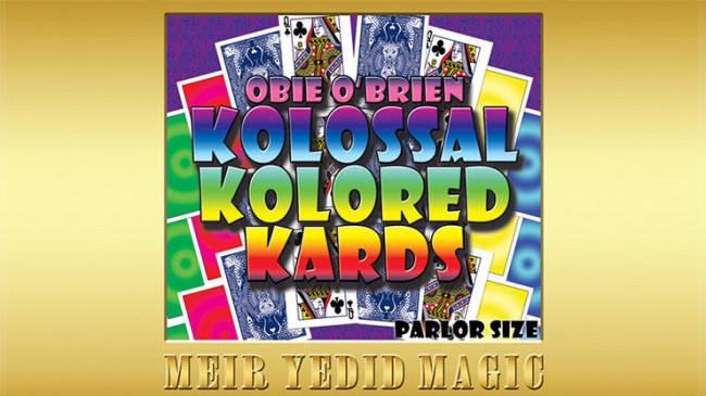 Obie O'Brien Kolossal Kolor Cards Parlor Size