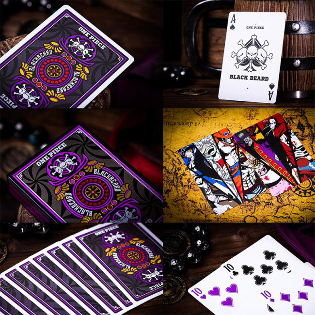 One Piece Playing Cards - Blackbeard