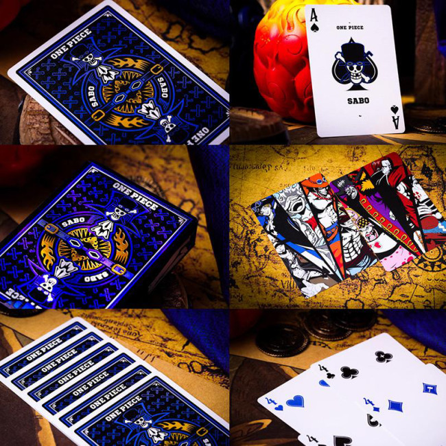 One Piece Playing Cards - Sabo