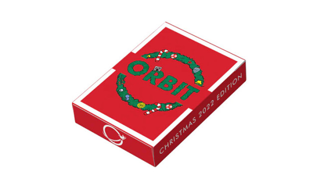 Orbit Christmas V2 Playing Cards - Spielkarten Weihnachten - Pokerdeck