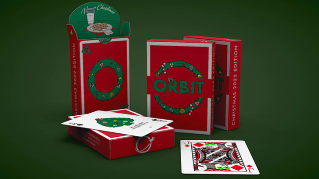 Orbit Christmas V2 Playing Cards - Spielkarten Weihnachten - Pokerdeck