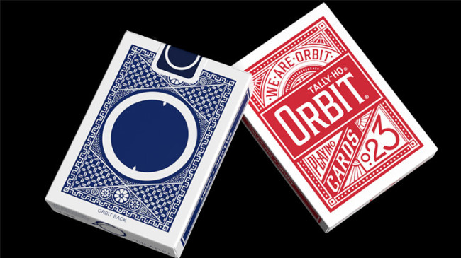 Orbit Tally Ho Circle Back (Blue) - Pokerdeck