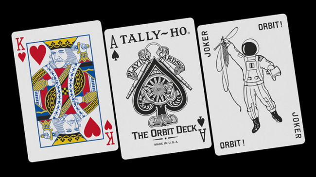 Orbit Tally Ho Circle Back (Red) - Pokerdeck