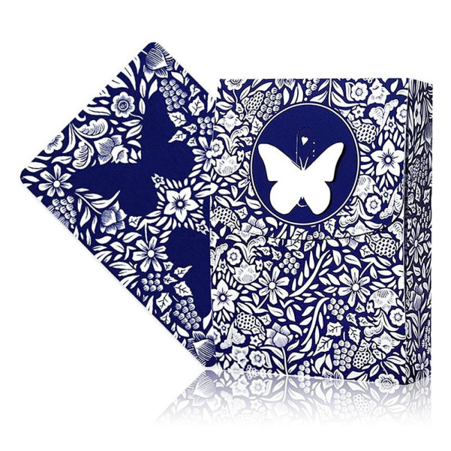 Original 3rd Edition Butterfly Playing Cards  with video tutorials - Blue (marked)