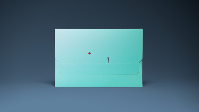 Outside the Box (Red) by Thomas Badar