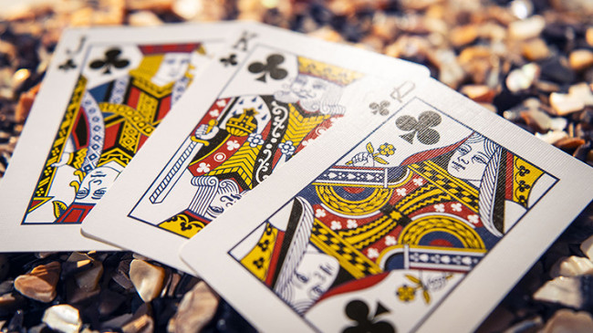 Oyster (Marked) by Think - Pokerdeck - Markiertes Kartenspiel