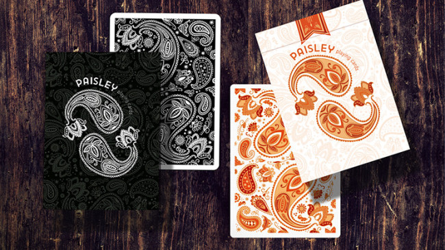 Paisley Ton sur Ton Poudre Orange workers Deck