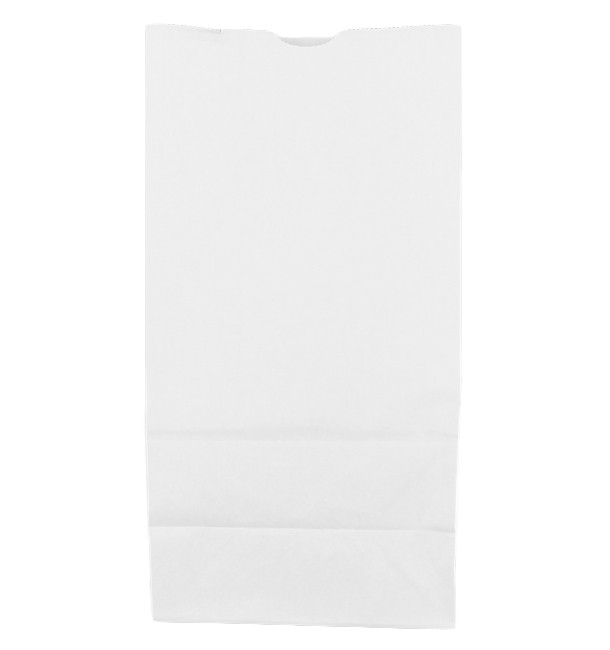 Papiertüten - Weiß - Paper Bags - 10 Stück - 18x11x34 cm, 60g/m² - ERSATZ für Refilled und Cube in Bottle