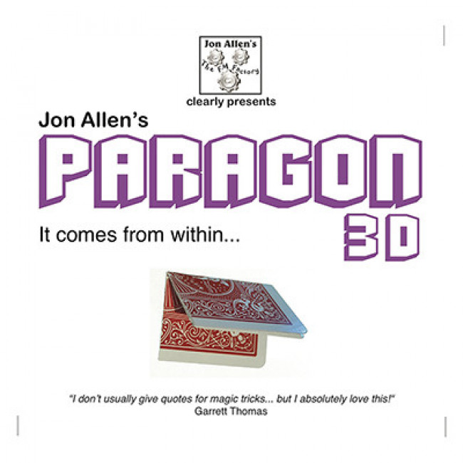 Paragon 3D (DVD and Gimmick) by Jon Allen