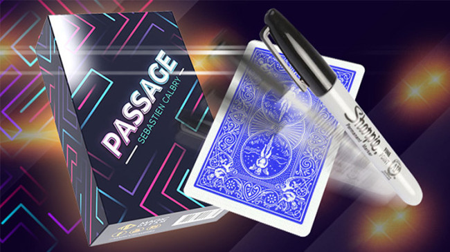 Passage BLUE by Sebastien Calbry & Magic Dream - Sharpie Zaubertrick