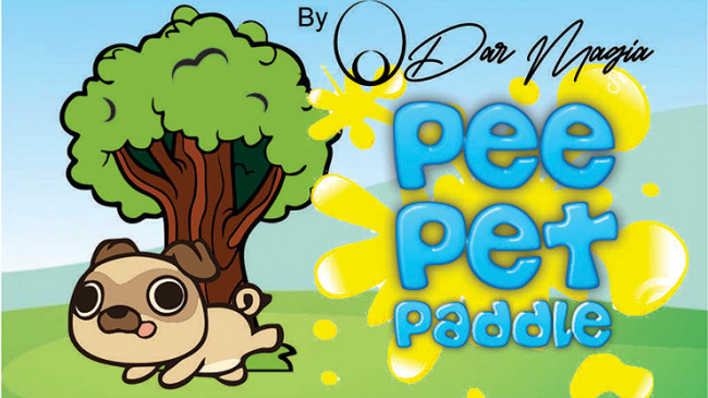PEE PET PADDLE by Dar Magia - Paddel Zaubertrick