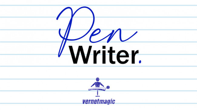 PEN WRITER Black by Vernet Magic
