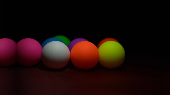 Perfect Manipulation Balls (1.7 Multi color; Red Green Orange Yellow) by Bond Lee