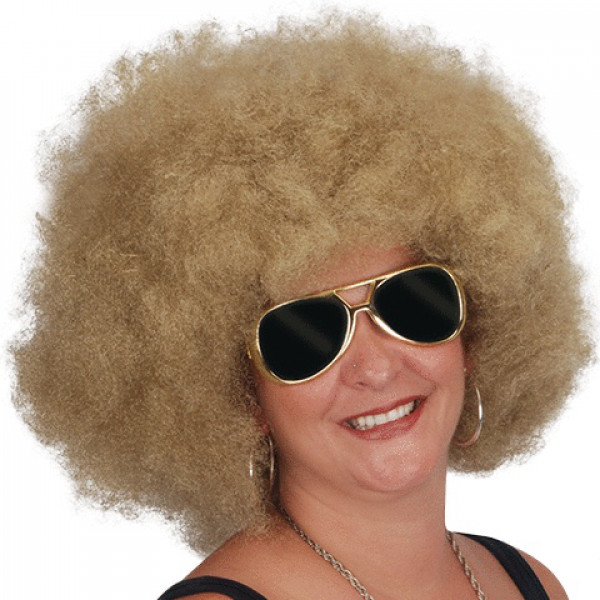 Afro Perücke - Blond - Economy Afro Wig
