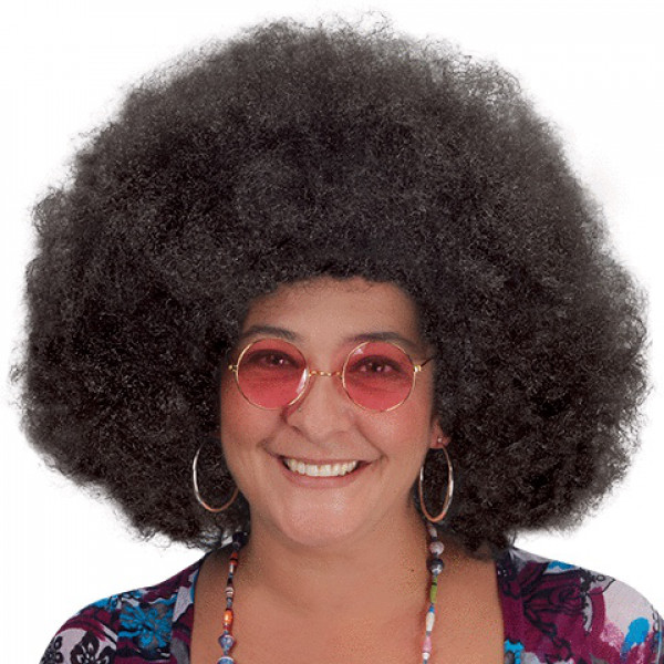 Afro Perücke - Schwarz - Economy Afro Wig