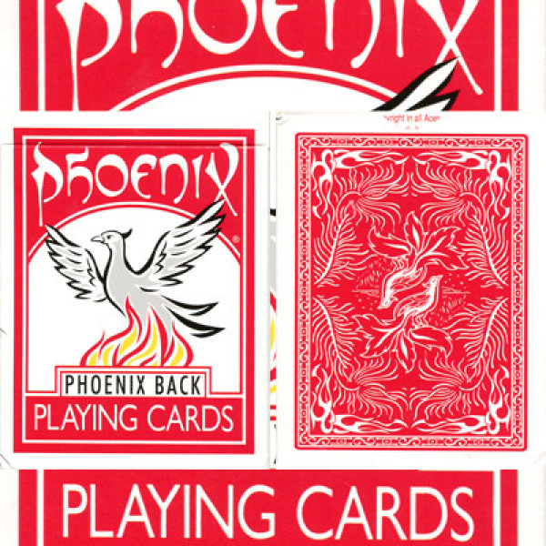 Phoenix Parlour Deck - Rot - Markierte Karten