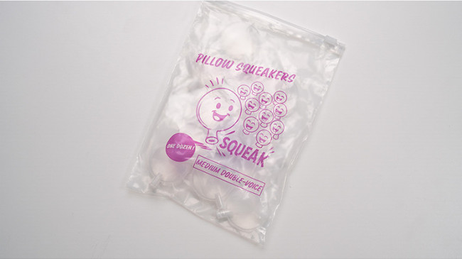 Pillow Squeaker Double Voice (12pk Medium) by Murphys Magic
