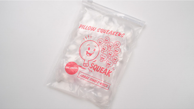 Pillow Squeaker Single Voice (12pk Large) by Murphys Magic