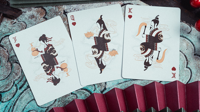 Pine Crane Playing Cards by Solokid - Pokerdeck