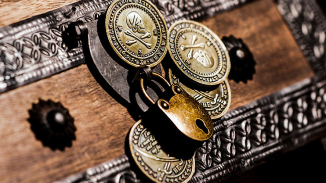 Pirate Coin (Half Dollar) by Ellusionist - Piratenmünze - Ungimmicked