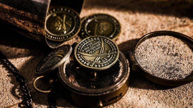 Pirate Coin (Half Dollar) by Ellusionist - Piratenmünze - Ungimmicked