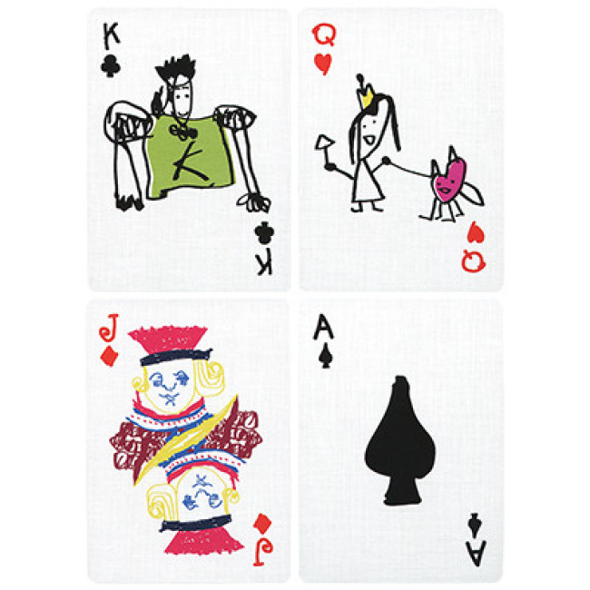 Playing Cards Created by Children by US Playing Card - Pokerdeck