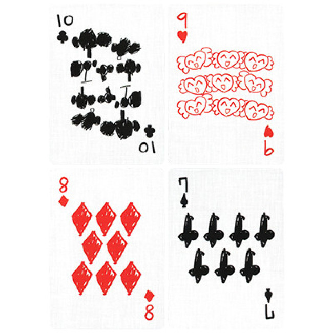 Playing Cards Created by Children by US Playing Card - Pokerdeck