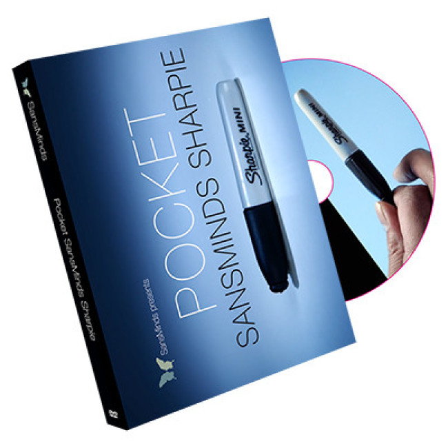 Pocket SansMinds Sharpie (DVD and Gimmick) by SansMinds - DVD