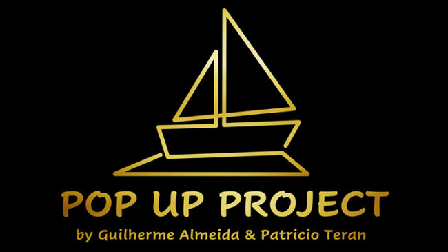 Pop Up Project by Guilherme Almeida & Patricio Teran - Zeichnung auf Kartenrücken zu 3D Ojekt - Verwandlungstrick