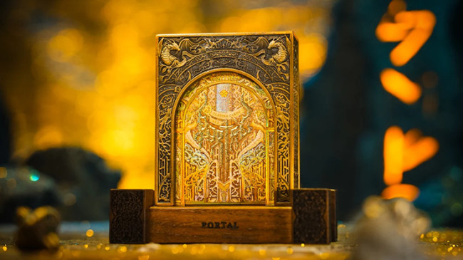 Portal Walnut Boxset by Ark - Pokerdeck