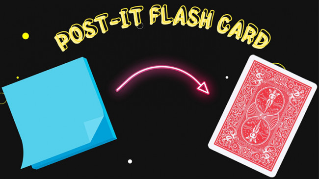 Post-it Flash Card by Anthony Vasquez - Video - DOWNLOAD