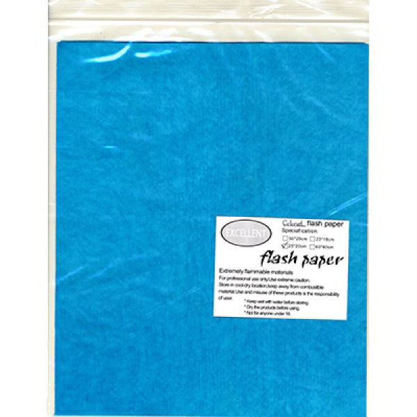 Pyropapier - Blau - Flash Paper