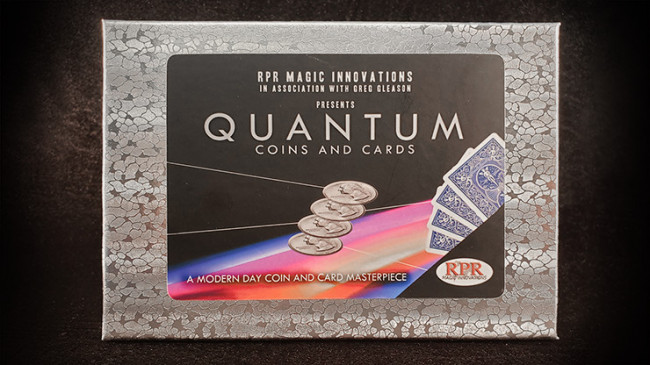 Quantum Coins (Euro 50 cent Red Card) by Greg Gleason and RPR Magic Innovations